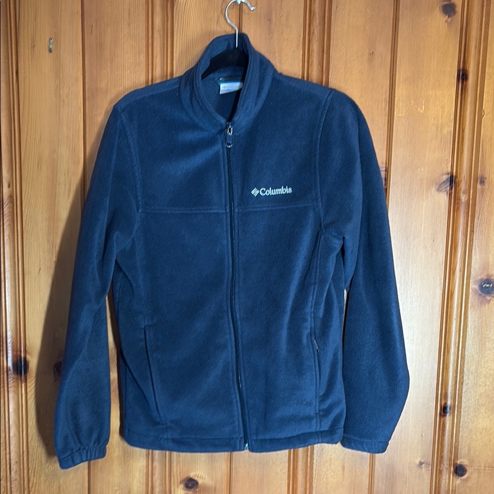 Columbia Blue Performance Jacket Full Zip Fleece